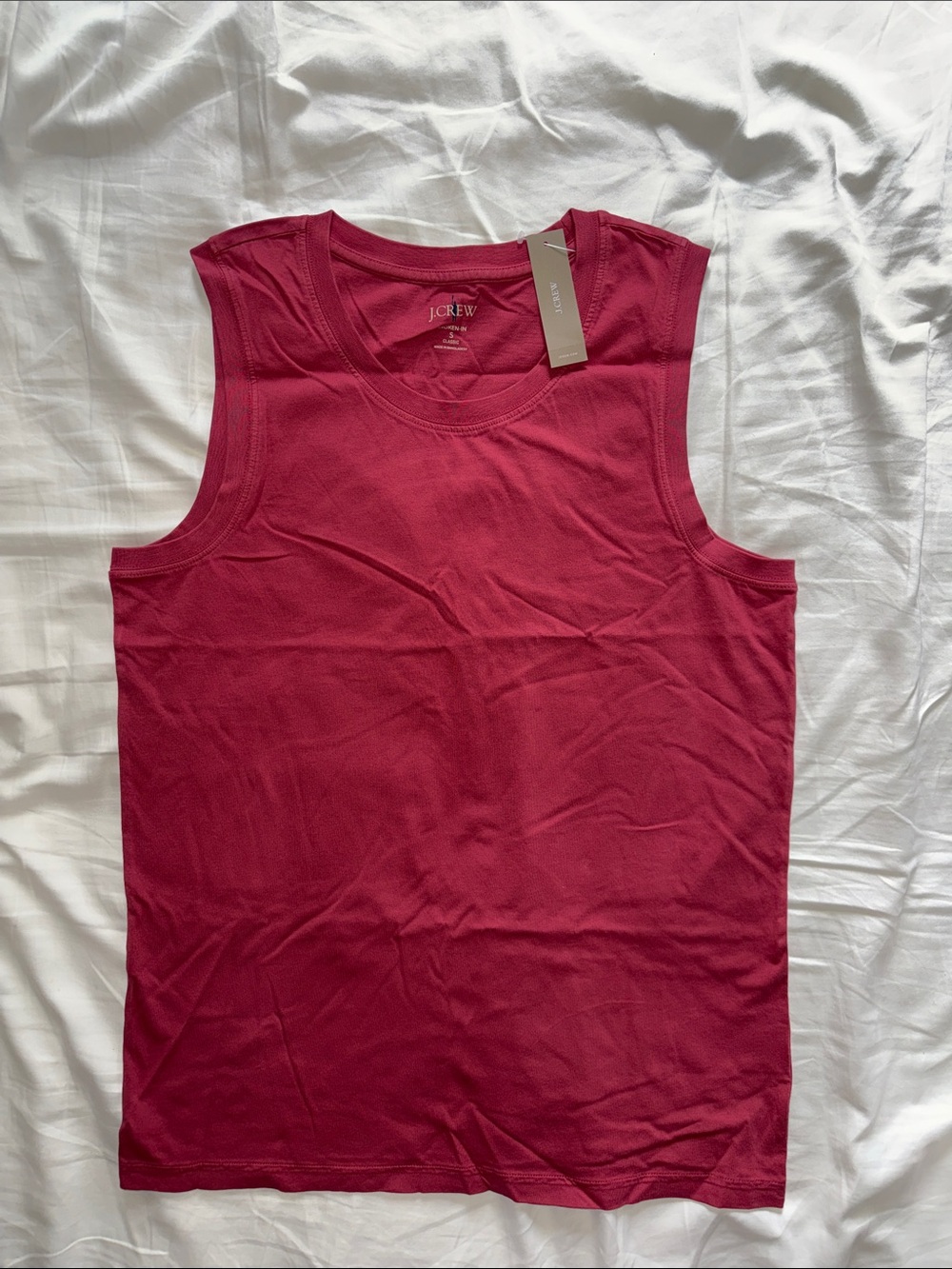 J. Crew Sleeveless Crewneck Tank -